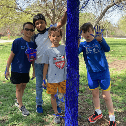 The Blue Trees by Konstantin Dimoupolos — Pease Park Conservancy